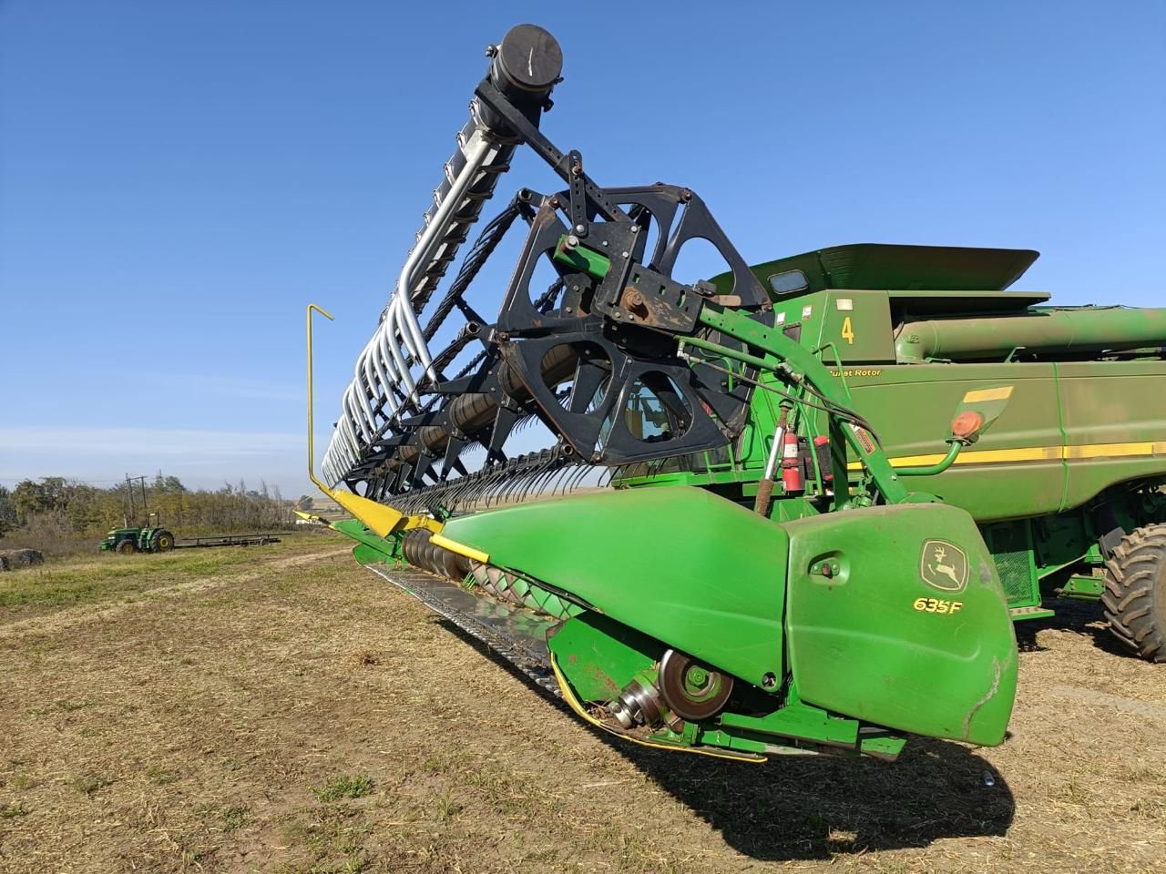 2016 John Deere 635F with Air Reel