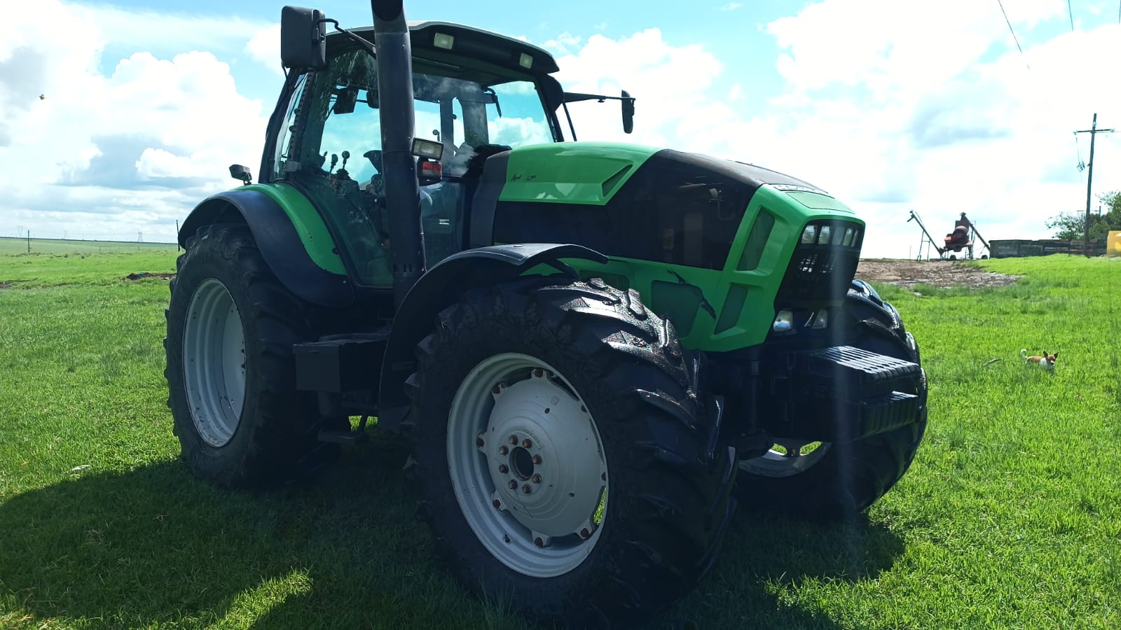 2011 Deutz Fahr Argotron L720 with Trimble GPS system