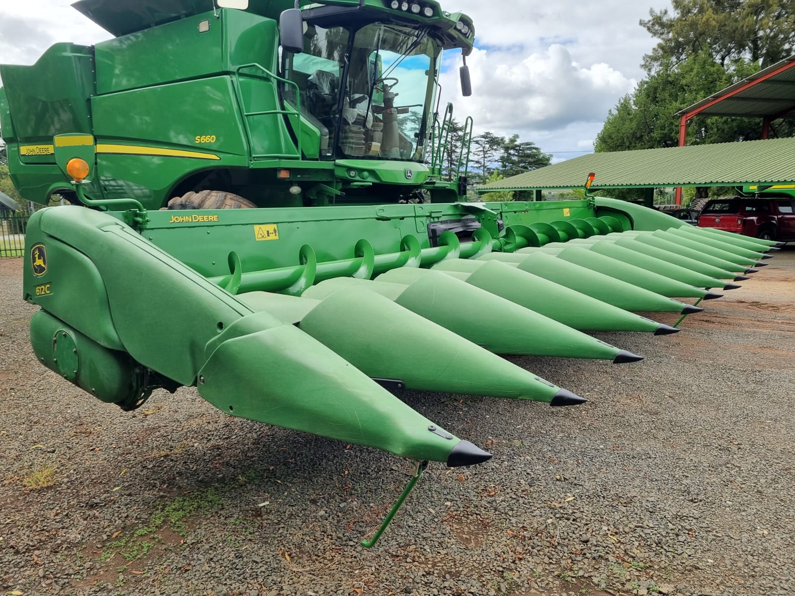 2018 John Deere 612C 12 row 0,76cm Maize Header