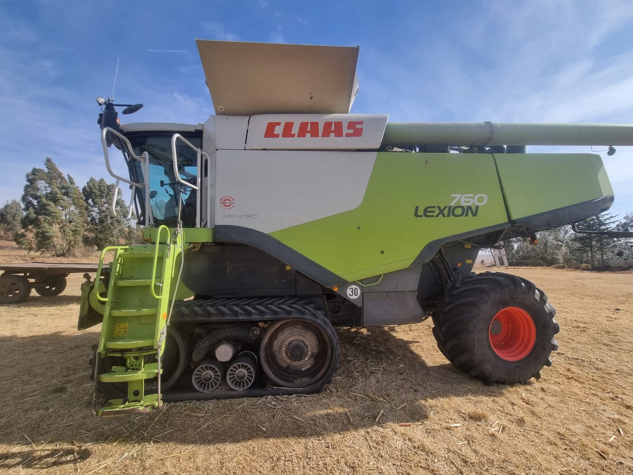 2013 Claas Lexion 760 with Tracks