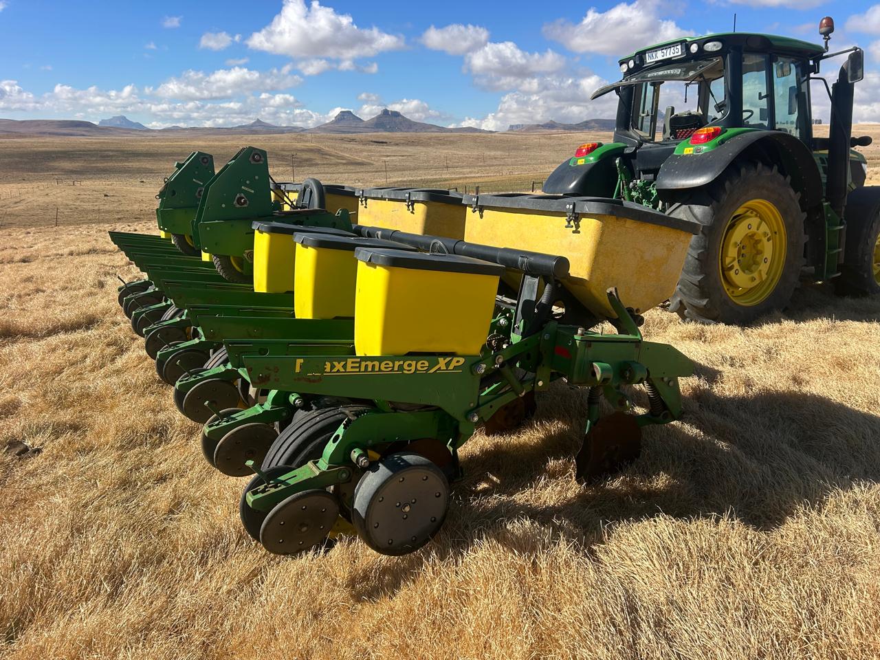 John Deere 1750 8 row 0,76cm planter with Computrac 350 monitor
