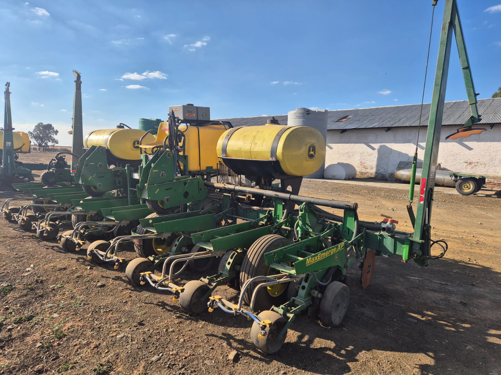 John Deere 1750 8 row 0,91cm Vacuum Liquid Planter with Monitor