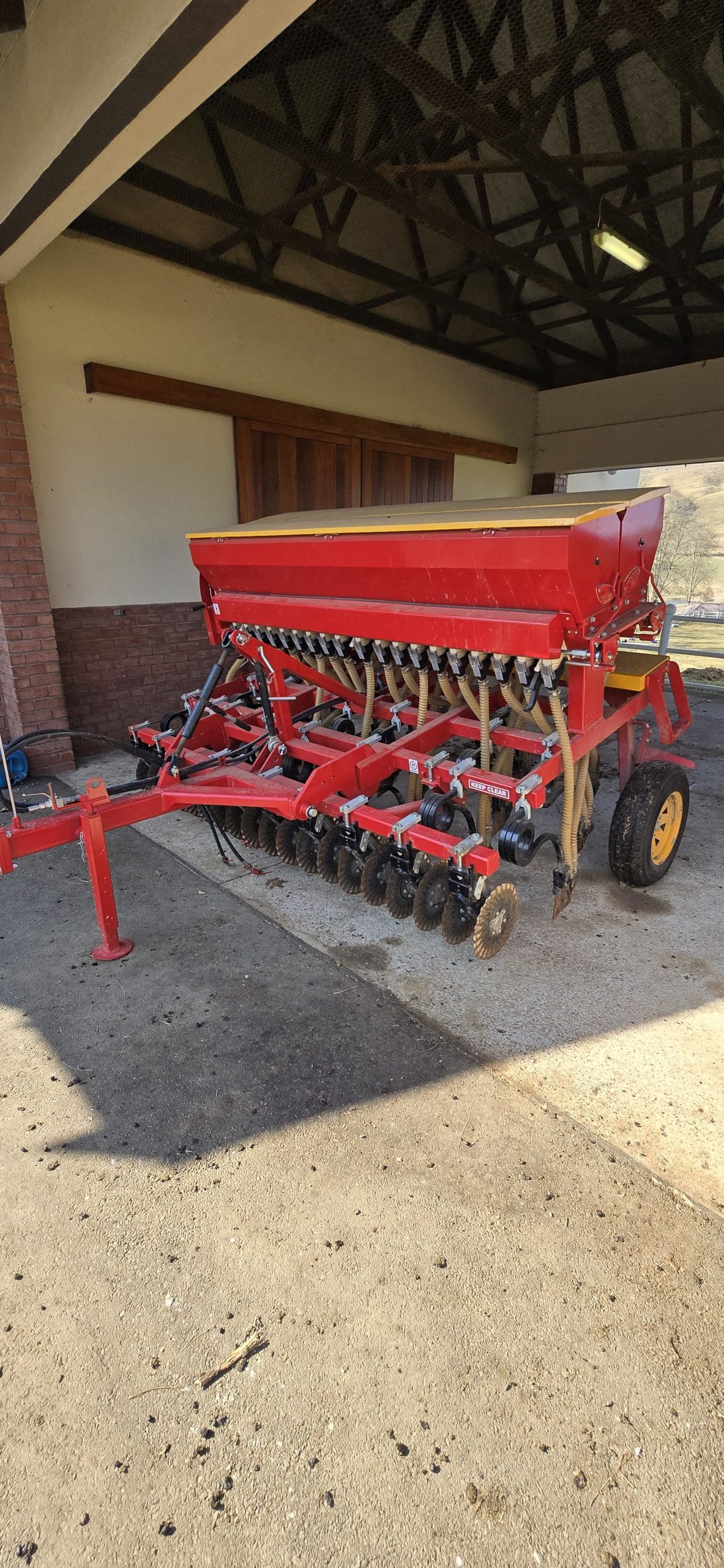 Duncan Renovator Till Seeder 19 row 14,8cm Fine Seed Planter 3m