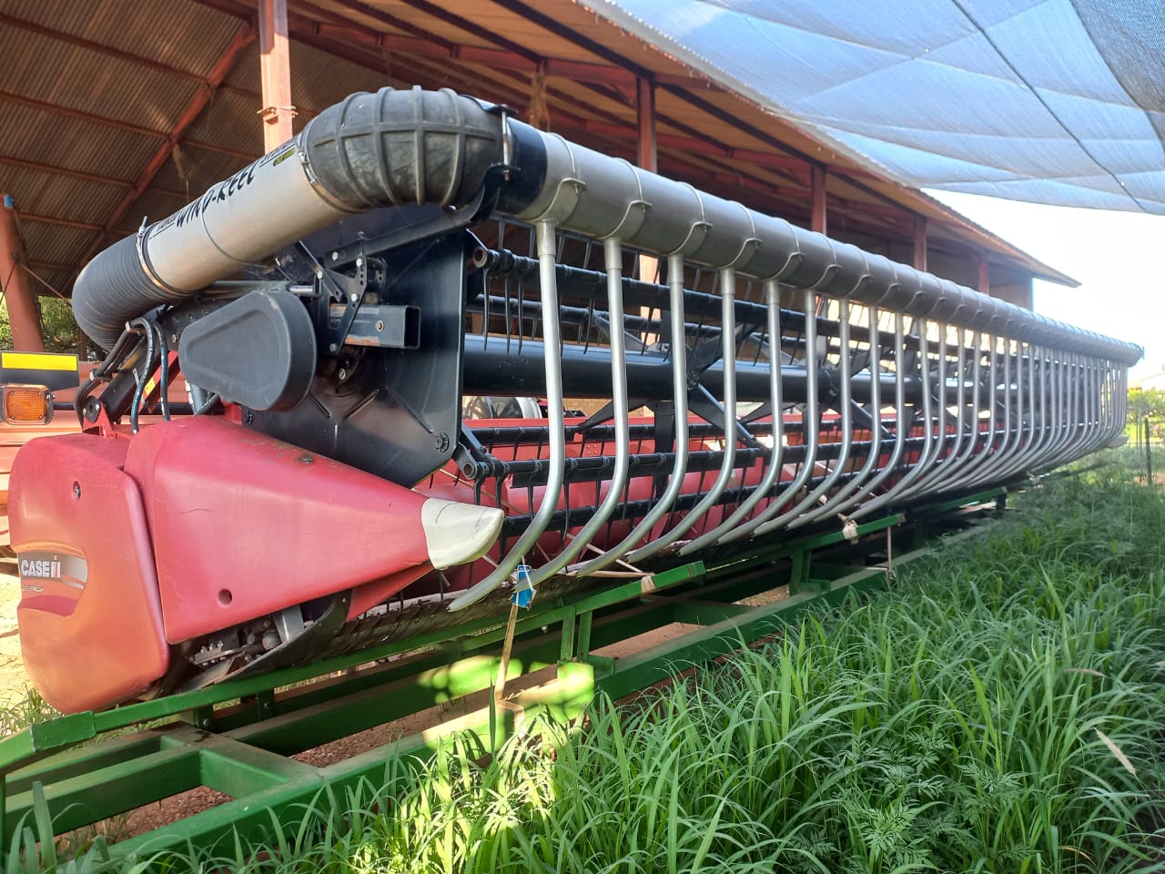 Case 3020 30 ft Flex Header with AWS Air Reel