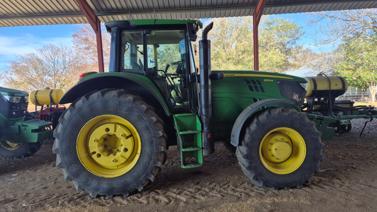 2024 John Deere 6155M with Screen and Receiver